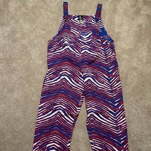 Buffalo Bills Zubaz Overalls- Size XL